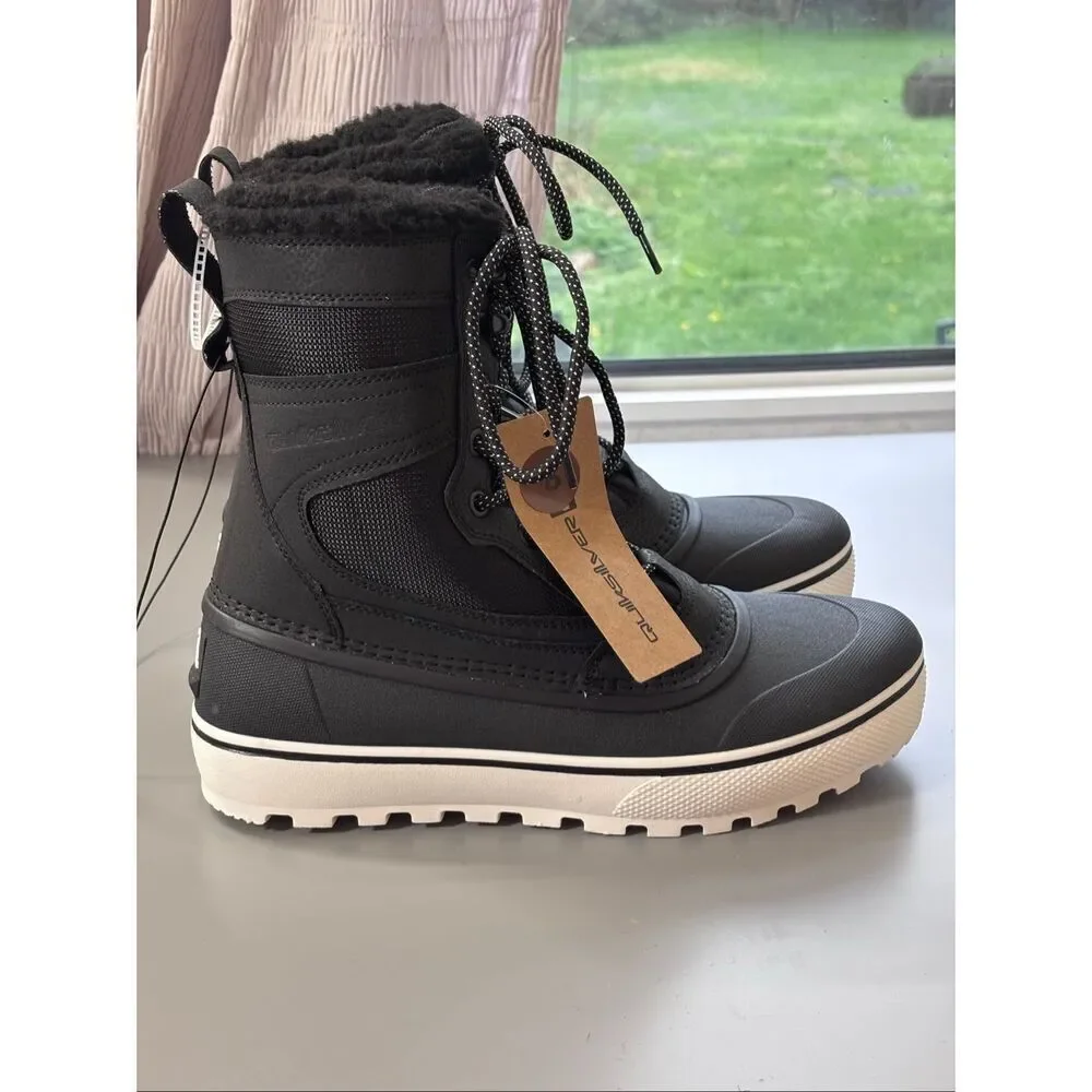 Quicksilver Sub Zero Hi Snowboot black Mens Size 8 New